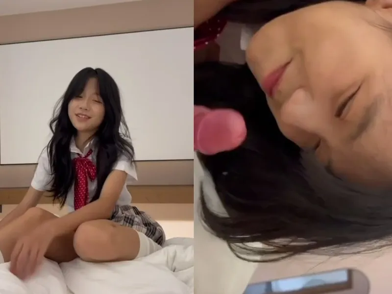 Em loli dễ thương liếm cây hàng biến em thành con đào dâm dục p1